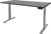 Schaffenburg Zit Sta Bureau - T-poot Elek 180x80 logan -alu frame