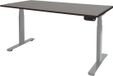 Schaffenburg Zit Sta Bureau - T-poot Elek 180x80 logan -alu frame