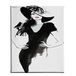 Homemania Afbeelding voor dames, portret, voor woonkamer, slaapkamer, meerkleurig, 45 x 3 x 70 cm, polyester, hout