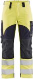Blåkläder Multinorm Dames Werkbroek Inherent 7189-1512 - High Vis Geel/Marineblauw - D20