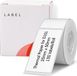 NIIMBOT D101 Labels/Etiketten Wit 25x50mm 130 vellen 1 Rol