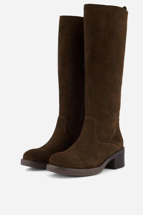 Cellini Hoge laarzen bruin Suede - Maat 39
