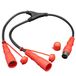 wet sounds Nuevo 2024-CABLE Y para Doble Remote G2-TR, WETWS-G2-TR-YADP Other, meerkleurig, One Size