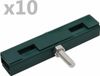 vidaXL - U-matverbinding - 10 sets - groen