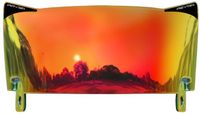Reyrr Vision Visor VIZU Color Inferno American Football Visors