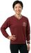 Superdry sweatshirt col V pour femme - Stanton Red - Taille L