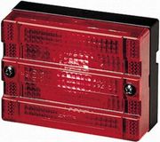 HELLA 2XS340000-101 lampe de contour, rouge