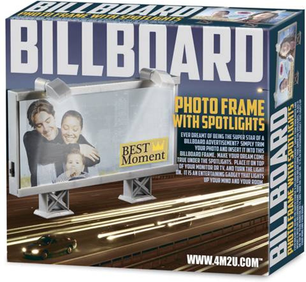 4M 2U 4M2U - Fotoframe - Billboard - Met verlichting