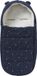 Vertbaudet Fleece voetenzak en reiswieg marine met sterrenprint