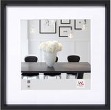 Walther Steel Style - Kunststof lijst - Fotoformaat 20x20 cm - Zwart