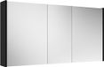 Saniclass Prime Spiegelkast - 120x63x16cm - inclusief zijpanelen - mat zwart