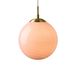 Halo Design Suspension CANDY BALL, rose/laiton vieilli, Ø 20 cm