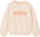 Vertbaudet Sweater voor meisjes met positieve boodschap