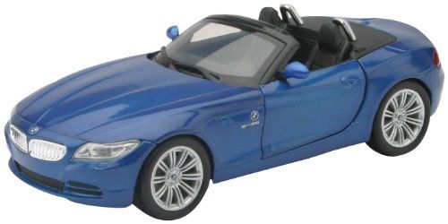 Newray - BMW Z4 Convertible - 1/24 - Blauw - 71186