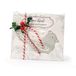 Mopec NM950 Set van 10 sets bladwijzers, vlinderdas, strik en hulst, decoratief, 10 x 8,5 x 1 cm, meerkleurig