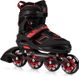 NILS Extreme Patins à roulettes NA14174 noir-rouge S(31-34)