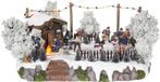 Luville - Forest skating pound adapter included - Kersthuisjes & Kerstdorpen