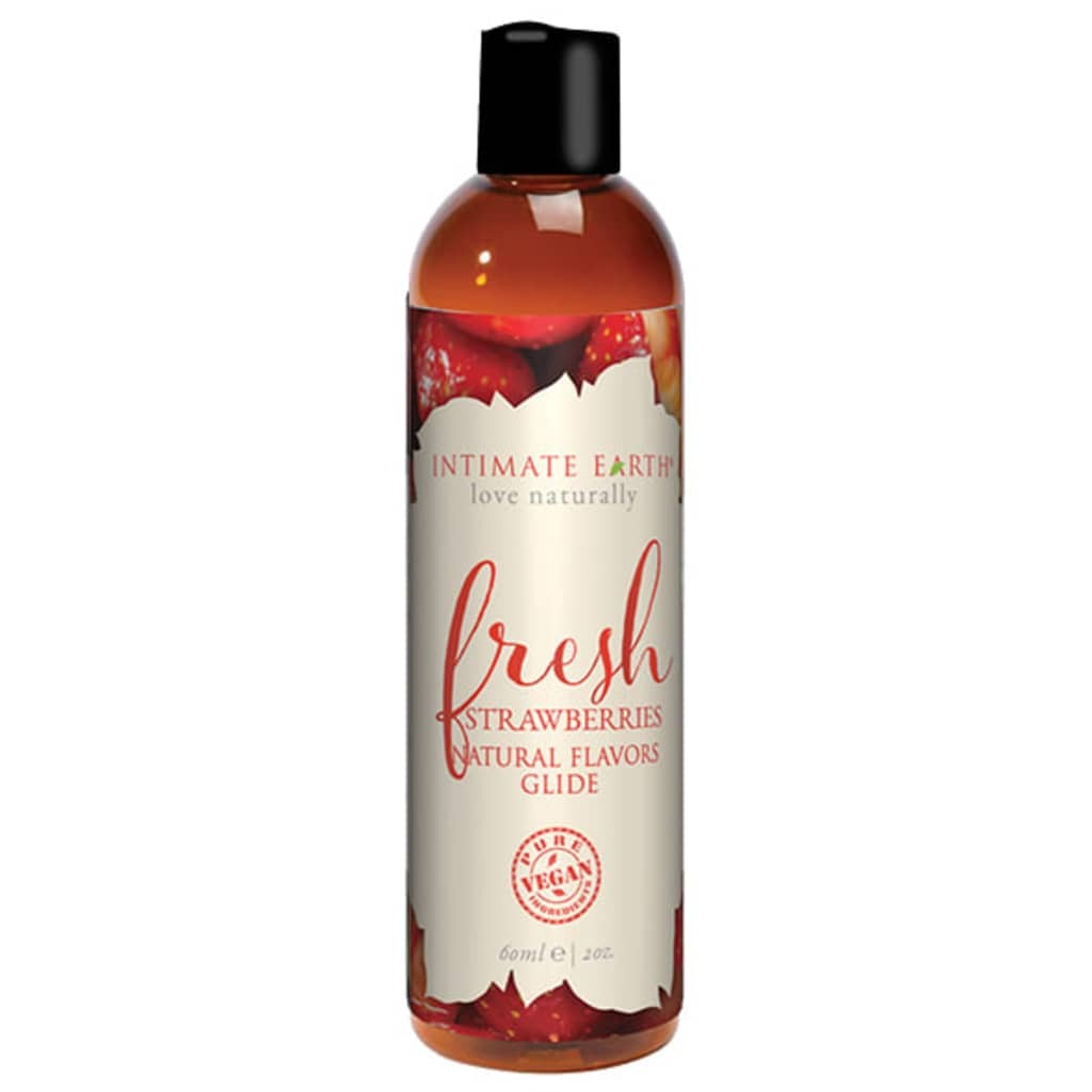 Intimate Earth - Natural Flavors Glide Fresh Strawberries 60 ml