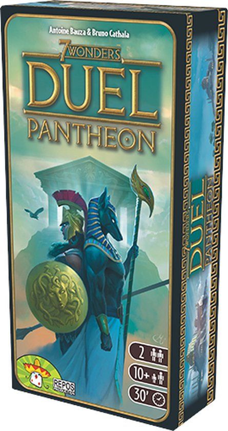7 Wonders Duel Pantheon - Uitbreiding - Bordspel - Repos Production - REP01-008