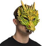 Boland Foam masker Draak - Volwassenen - Groen