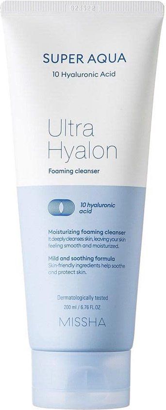 Missha Super Aqua Refreshing Cleansing Foam 200ml - Korean Skincare - Cleansing Foam