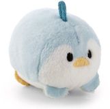 Nici mymochi mini loopies pinguïn knuffel 5 cm blauw