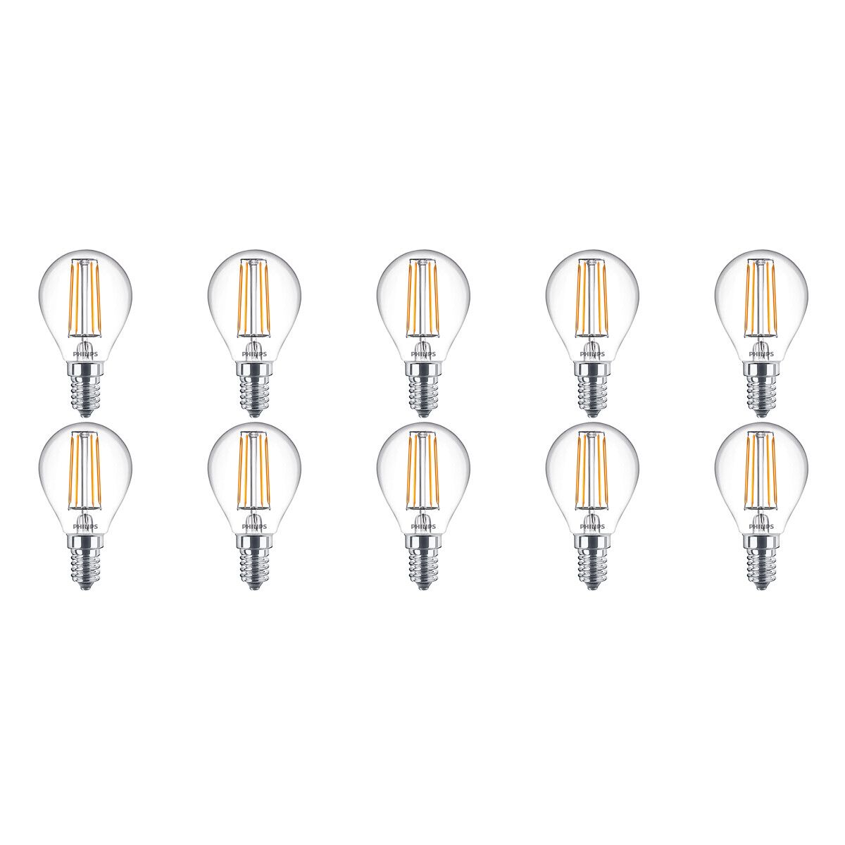 BES LED Philips CorePro Luster LED Lamp - E14 - 4.5W - Warm Wit - 10 Pack