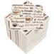 HEKU Café-motief cocktailservetten, 3-laags, 25 x 25 cm, 150 stuks