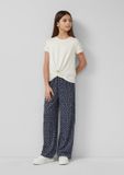 s.Oliver Leggings WIDE LEG Blauw Kindermaat 140