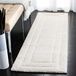 Safavieh Willow Shag Collection SG451-1128 tapijt, crèmekleurig/donkerbruin modern 2'3" x 7' Crème/crème.