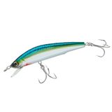 Yo-Zuri Mag Minnow drijvend duiker kunstaas, holografische groene makreel, 5 inch