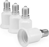 Merkloos Dailygoody - Lampvoet adapter - E14 naar E27 converter - Wit