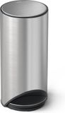 Holland Connections 30L Pédale Poubelle Joint Anti-Odeur Soft Close Couvercle Inox - Anti-Trace - Seau Amovible