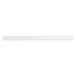 Donau Universele klemrails, 10 stuks, klemrail DIN A4, 10 mm, voor ca. 100 vellen, klemlijst voor zichtwerende strepen, bevestigingsclips, pvc, wit