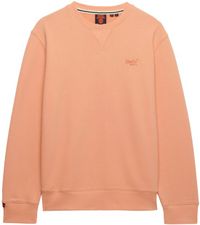 Superdry Essential Logo Sweatshirt M2013751a Ftr Coral Reef Heren Maat - M
