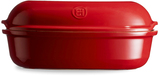Emile Henry EH349501 - Bakvorm - Rood - Keramisch - Ovaal - 5 liter