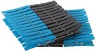 Talen Tools Pince à linge - 96 pièces - Plastique - Bleu/Gris