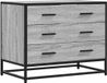 vidaXL Ladekast, grijs Sonoma, 70x41x56 cm, houtvezel