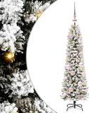 vidaXL Sapin de Noël artificiel Blanc 120 cm PVC et Métal et Plastique
