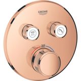 GROHE SmartControl afbouwdeel thermostatisch - warm sunset - 2 functies