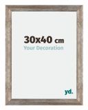 Your Decoration - Cadre puzzle 30x40 cm - Métal Vintage
