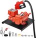 VEVOR Latios Brandstofovervoerpomp - Elektrische pomp - 230V - 76 l/min - Met debietmeter - Vulpistool met automatische afslag - Afvoerslang - Voor benzine/diesel/kerosine/biodiesel/ethanol