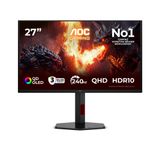 AOC G4 Q27G4ZDR 26.5" QD-OLED Gaming Monitor - 240Hz, 0.03ms, Quad HD
