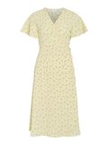 VILA VILOVIE S/S WRAP MIDI DRESS - NOOS