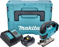 Makita DJV 180 SF1XJ accu-decoupeerzaag 18 V 135 mm + 1x accu 3,0 Ah + oplader + Makpac
