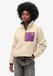 Superdry Vintage Retro Fleecetrui met Halve Rits Dames