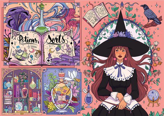 Alize Hachette L'Atelier des Sortilèges 1000 stukjes legpuzzel