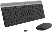 Logitech MK470 Draadloos Toetsenbord en Muis Combo - QWERTY US International - Grafiet