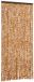 vidaXL Vliegengordijn 90x200 cm Chenille Oker en Wit