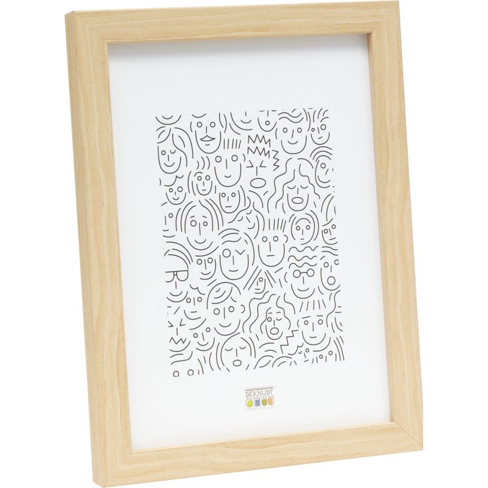 Deknudt Smalle kader in naturel hout 18x24 S43AH1